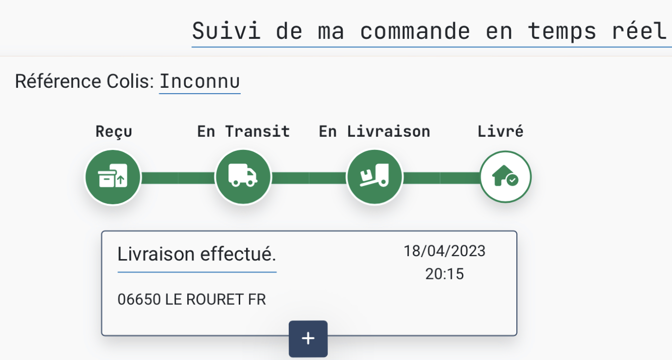 11- Je les commande le samedi 15 et 2 jours ouvrés plus tard (le 18) ils sont livrés chez mon monteur