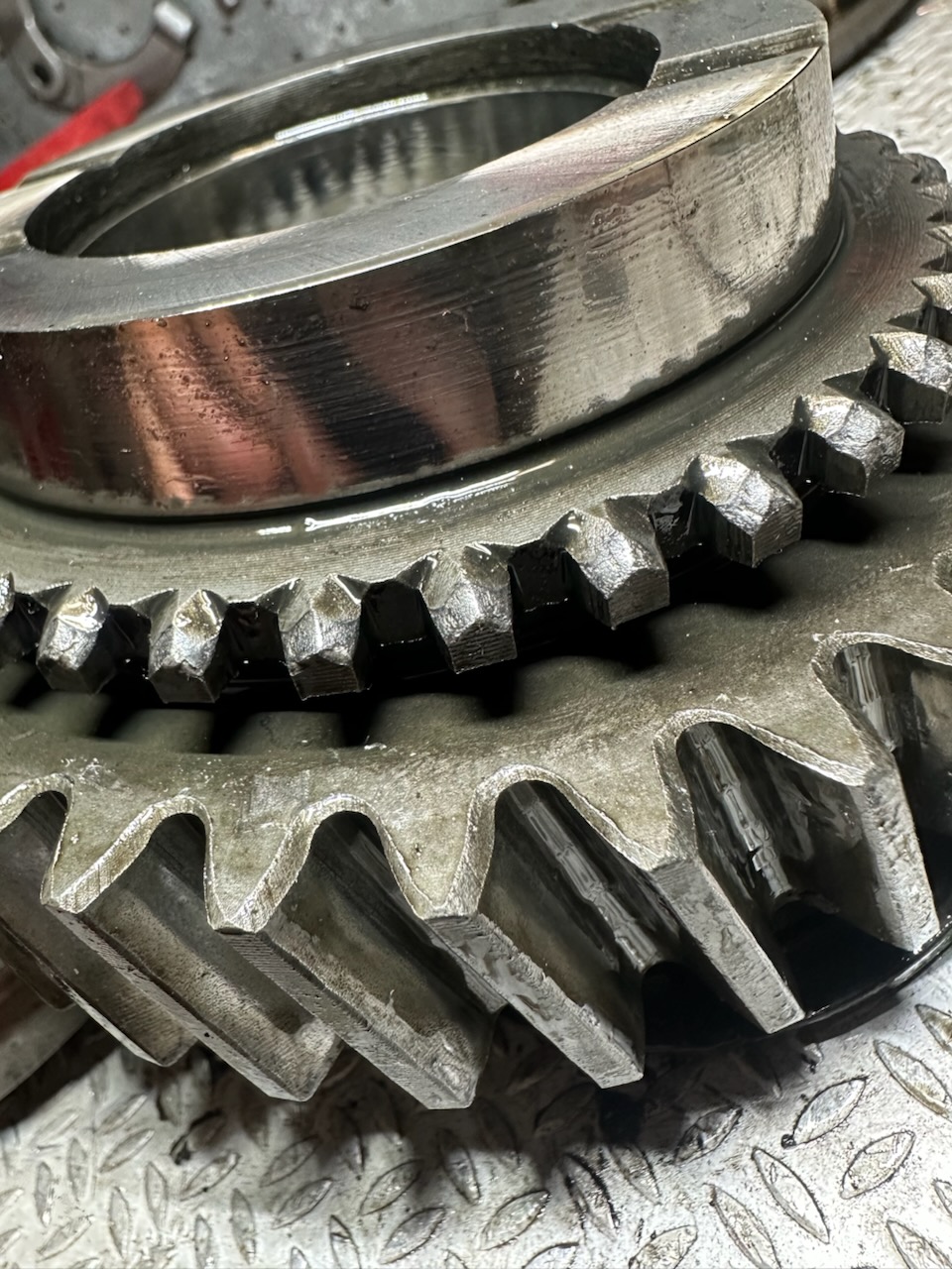 Mauvaise surprise pignon 2eme usé